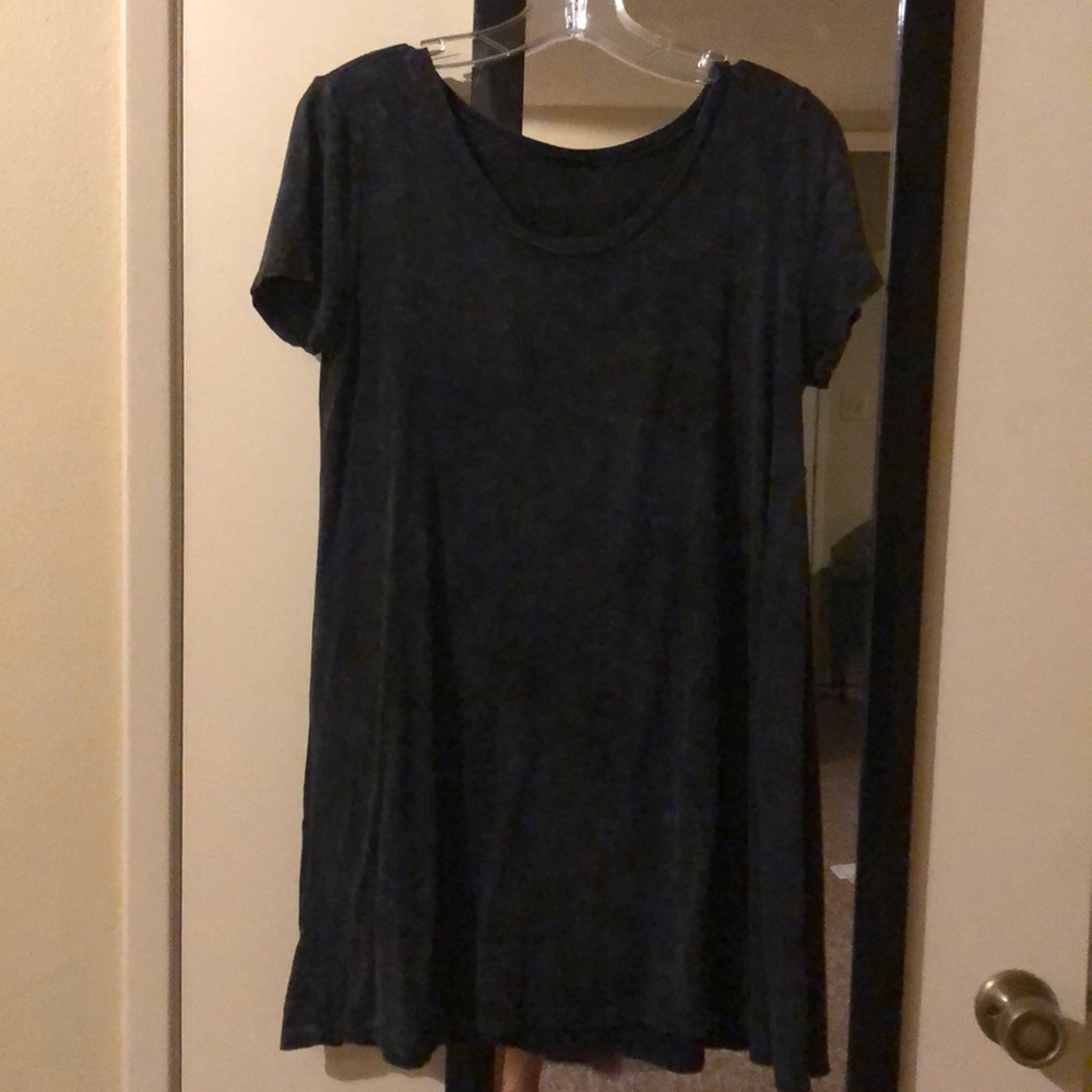 Black t-shirt dress